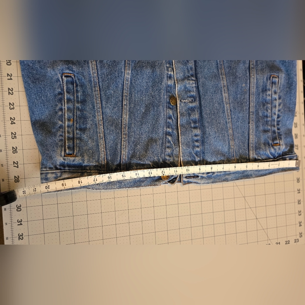 Canadian Made Riders Blue Denim Jacket - Picture 10 of 16
